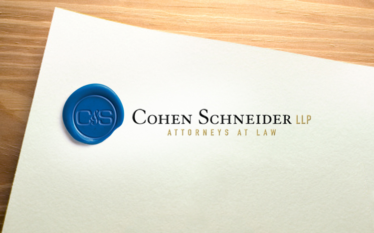 Cohen Schneider LLP letterhead on paper