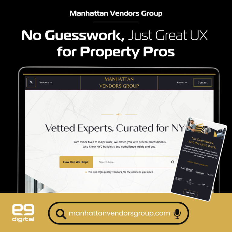 property developer website design
