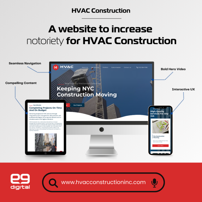 hvac website design
